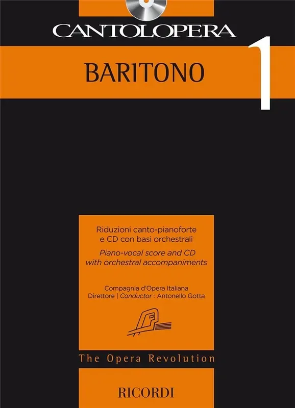 Cantolopera 1 baritono Gesang mit Klavier