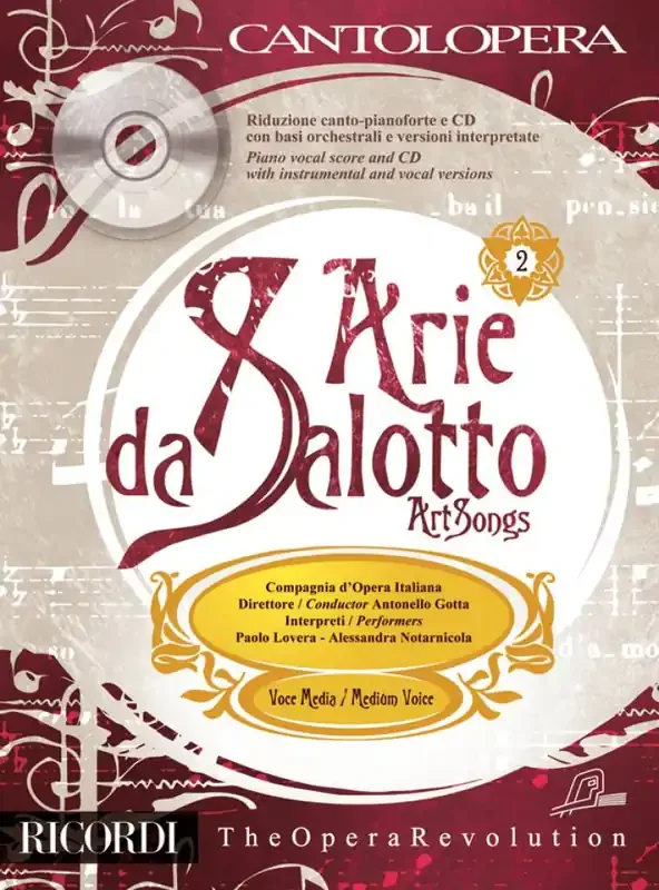 Cantolopera Arie Da Salotto Vol. 2 Gesang mit Klavier