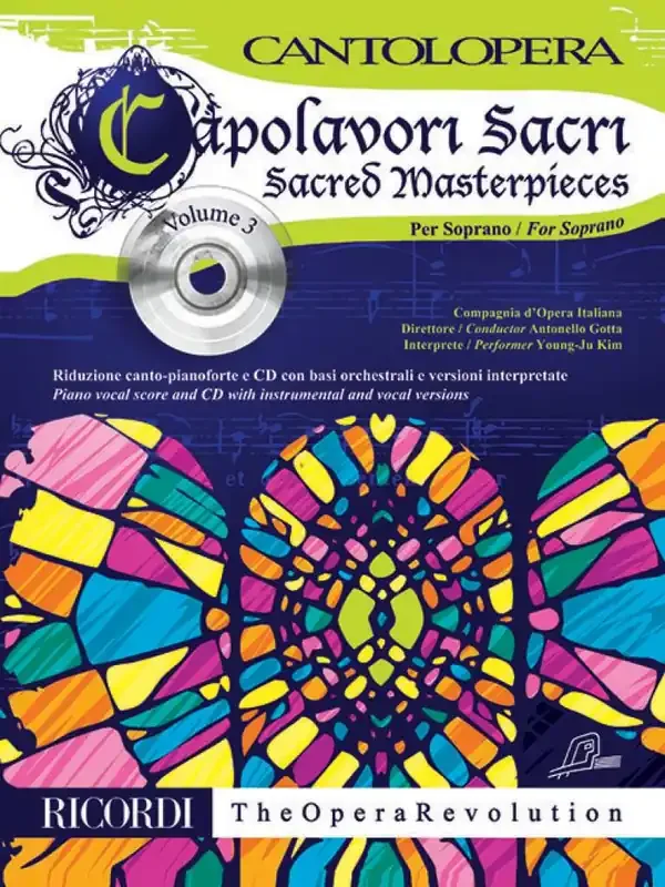 Cantolopera Capolavori Sacri per Soprano Gesang Solo