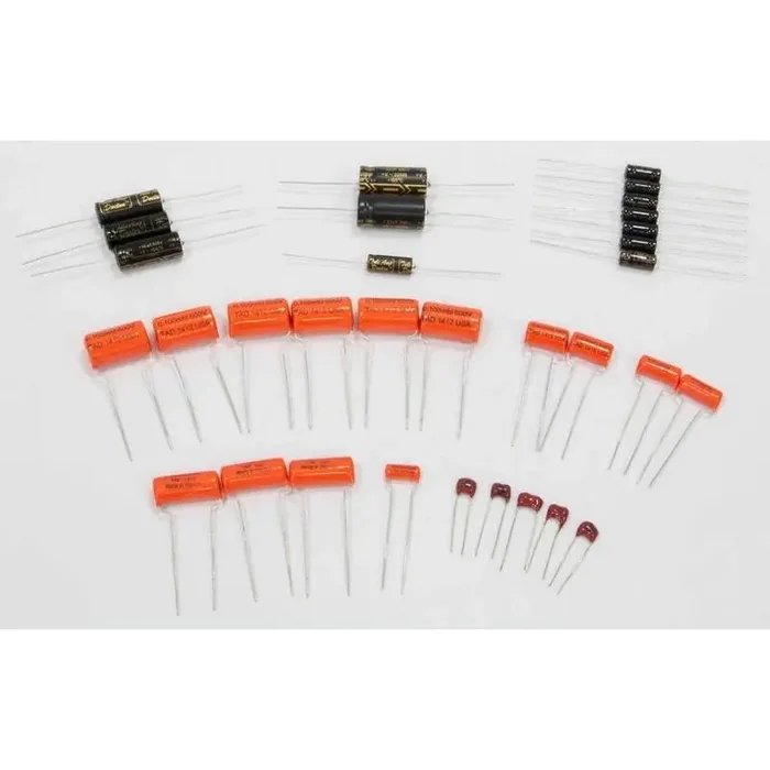 Capacitor Kit for Blackface 22 Reverb Kit, Fender Deluxe Reverb AB763