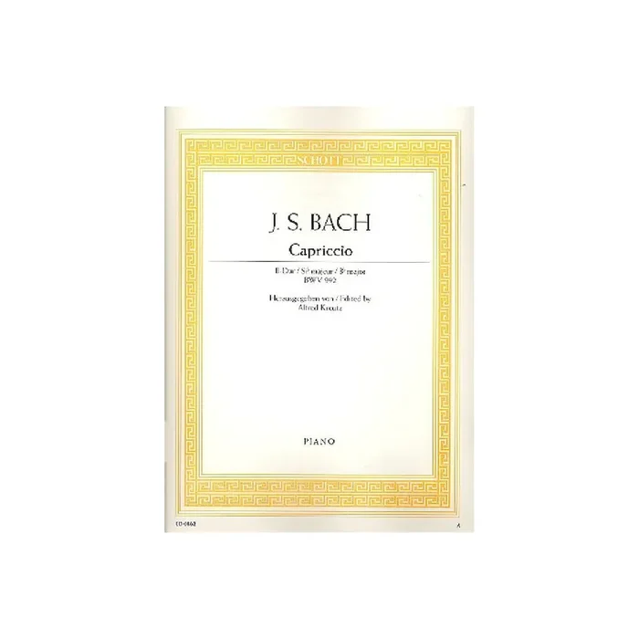 Capriccio BWV992 für Klavier
