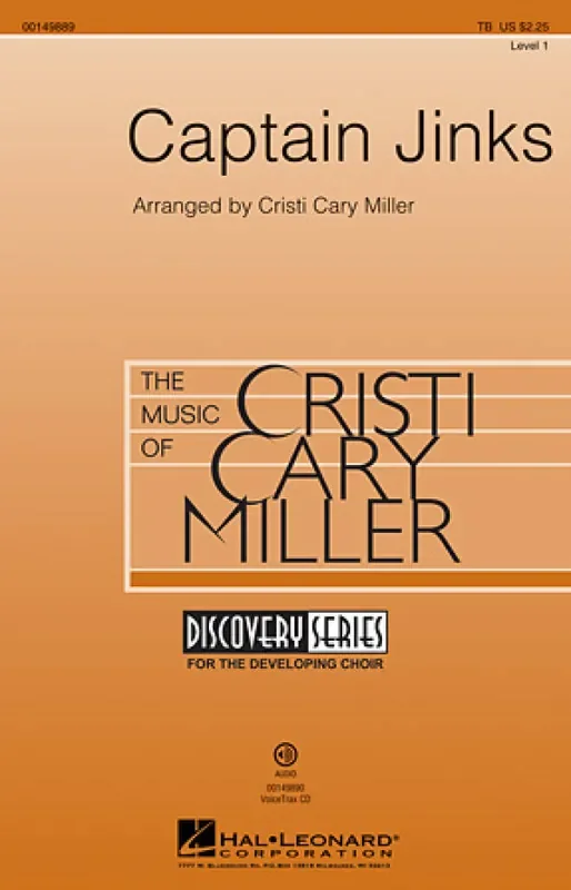 Captain Jinks (Arr. Cristi Cary Miller) Männerchor mit Begleitung