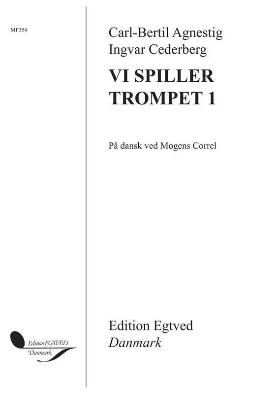 Carl-Bertil Agnestig Vi Spiller Trompet 1 Trompete Solo