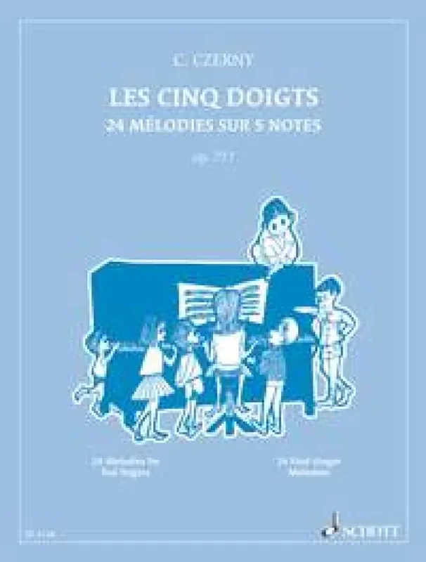 Carl Czerny Les cinq doigts op. 777 Klavier Solo