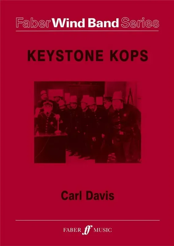 Carl David Keystone Kops. Wind band Blasorchester