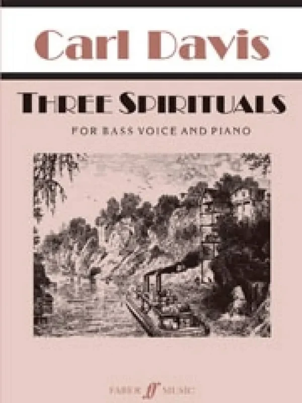 Carl David Three Spirituals Gesang mit Klavier