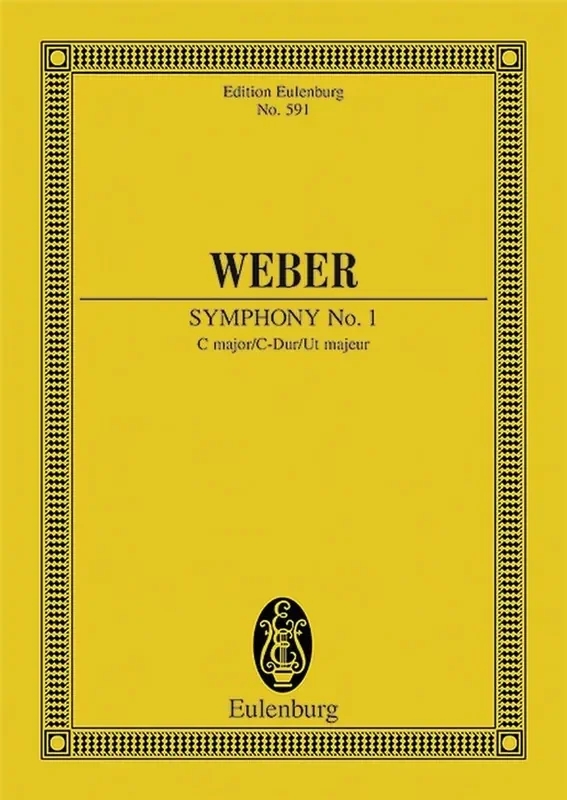 Carl Maria von Weber Symphony No. 1 In C Major JV 50 Orchester