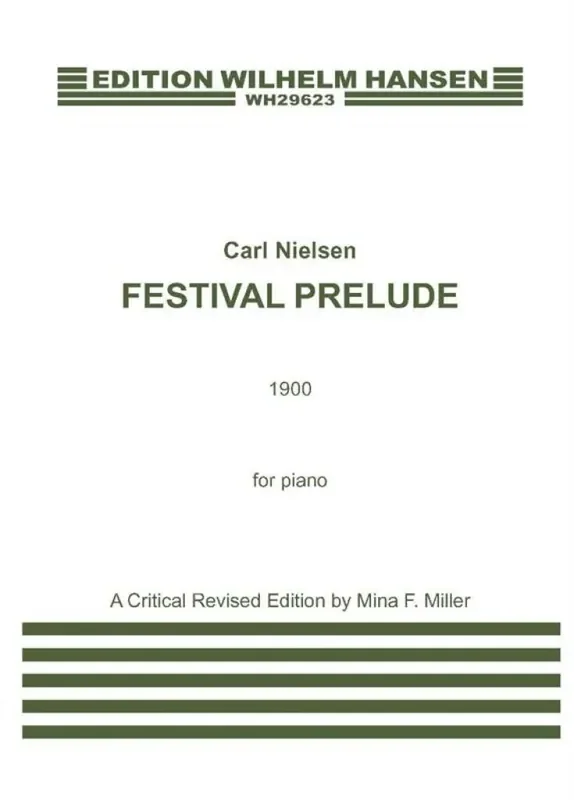 Carl Nielsen Carl Nielsen Festival Prelude Klavier Solo