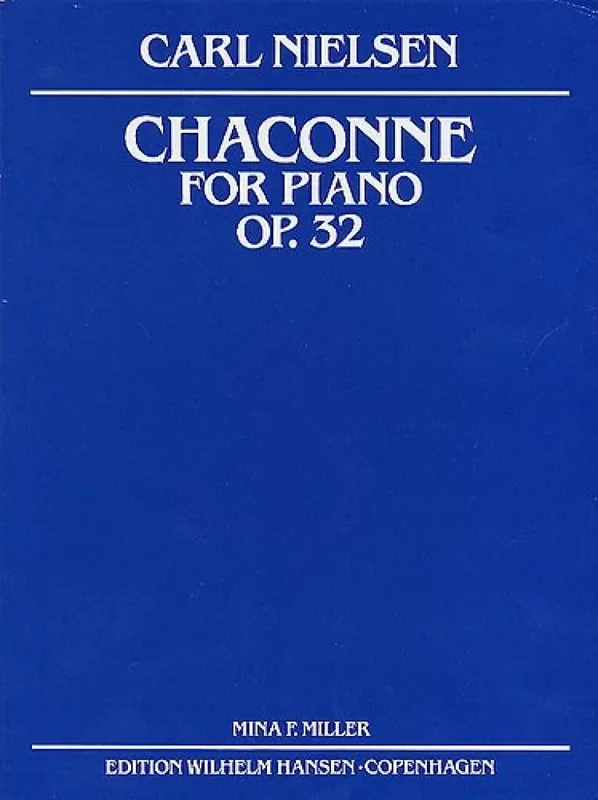 Carl Nielsen Chaconne Op.32 Klavier Solo