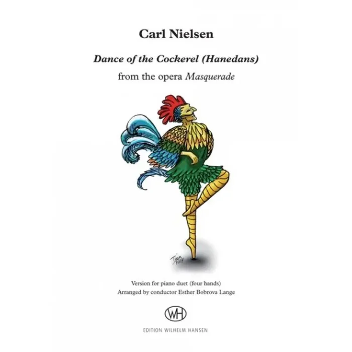 Carl Nielsen Dance Of The Cockerel / Hanedans (Arr. Esther Bobrova) Klavier Duett
