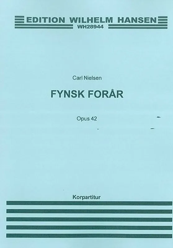Carl Nielsen Fynsk Forar Gemischter Chor mit Begleitung