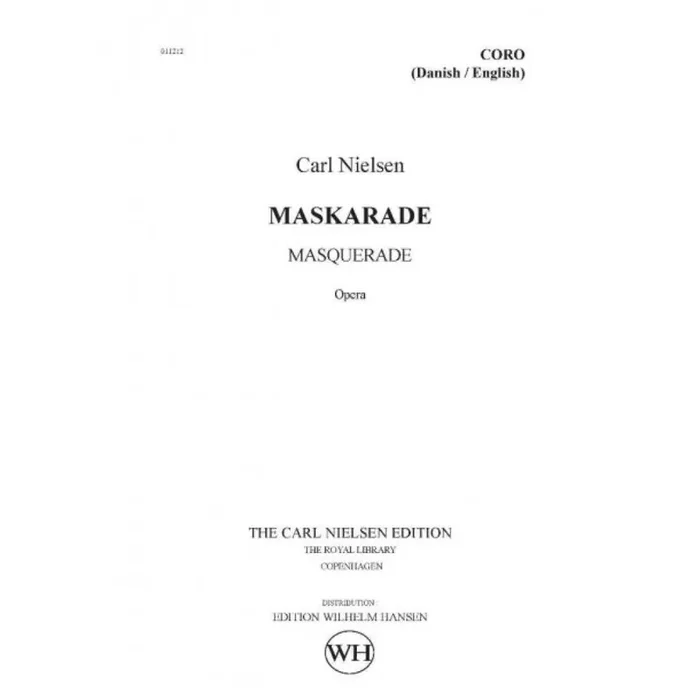 Carl Nielsen Maskarade / Masquerade Gemischter Chor mit Begleitung