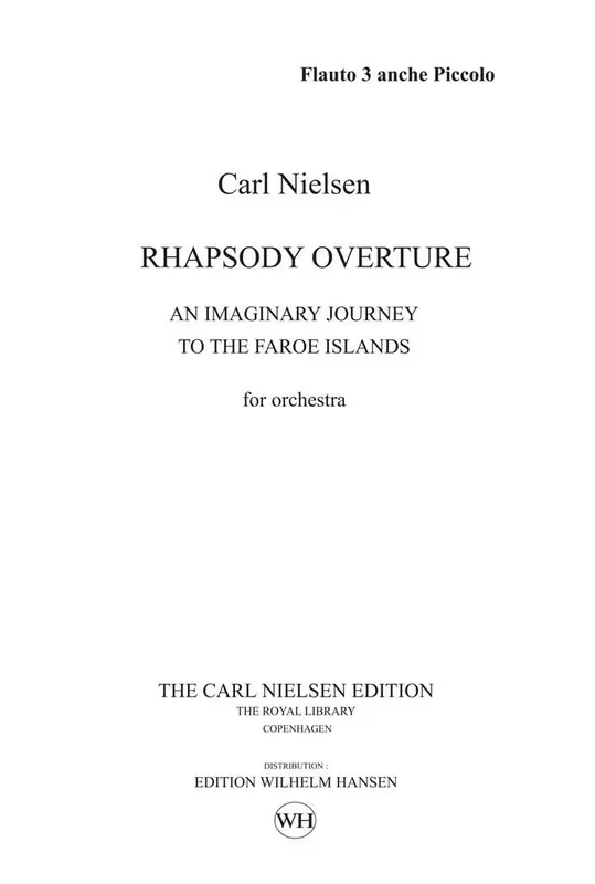 Carl Nielsen Rhapsody Overture / Rhapsodisk Ouverture Orchester