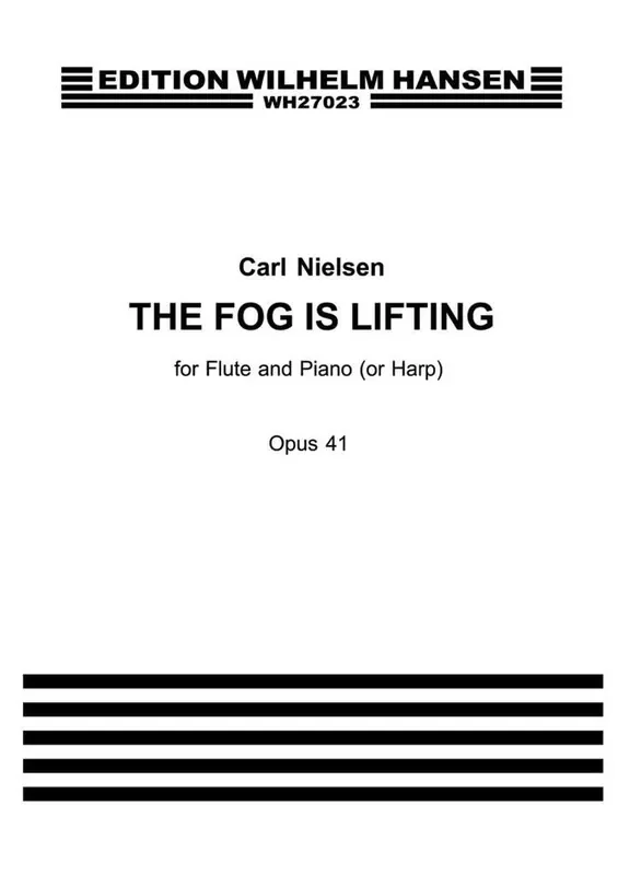 Carl Nielsen The Fog is Lifting Op.41 Flöte mit Begleitung