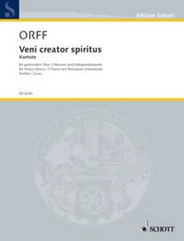 Carl Orff Veni creator spiritus Gemischter Chor mit Ensemble