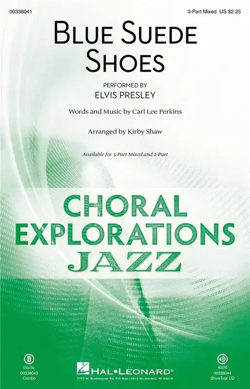 Carl Perkins Blue Suede Shoes (Arr. Kirby Shaw) Gemischter Chor mit Begleitung