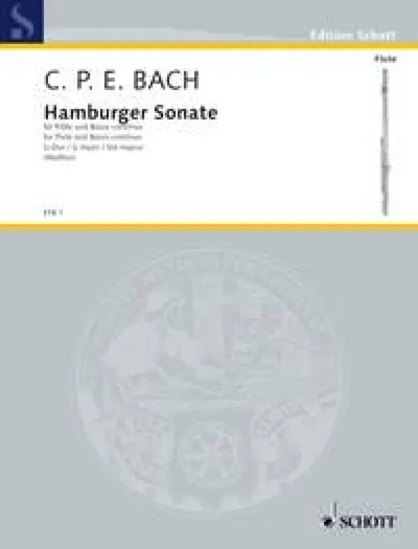 Carl Philipp Emanuel Bach Hamburger Sonate G Flöte mit Begleitung