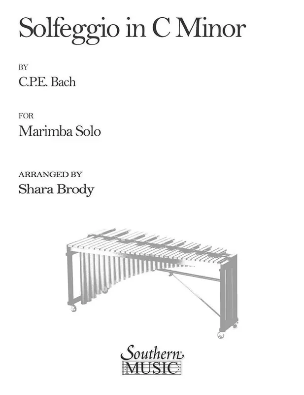 Carl Philipp Emanuel Bach Solfeggio In C Minor (Arr. Sharda Brody) Marimba