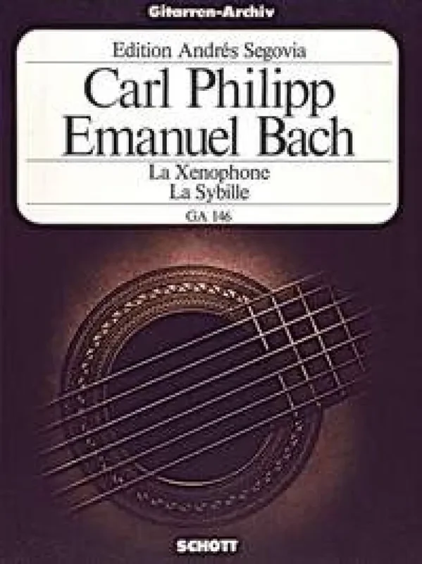 Carl Philipp Emanuel Bach Xenofona – La Sibilla (Segovia) Gitarre Solo