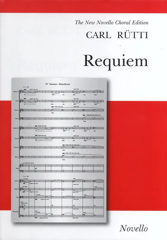 Carl Rütti Requiem Gemischter Chor mit Klavier/Orgel