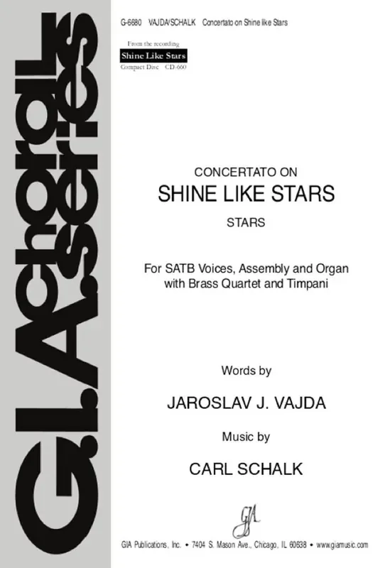 Carl Schalk Shine Like Stars – Instrument Parts Gemischter Chor mit Begleitung
