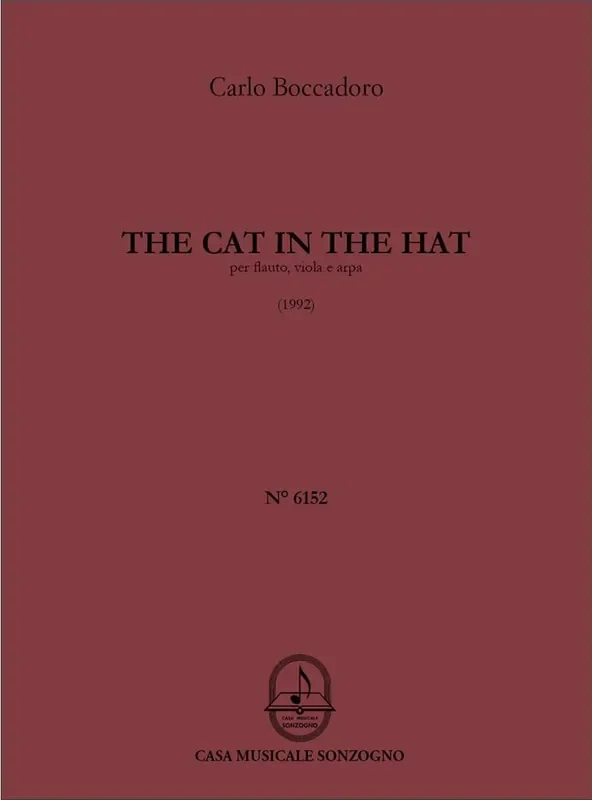 Carlo Boccadoro The cat in the hat Kammerensemble