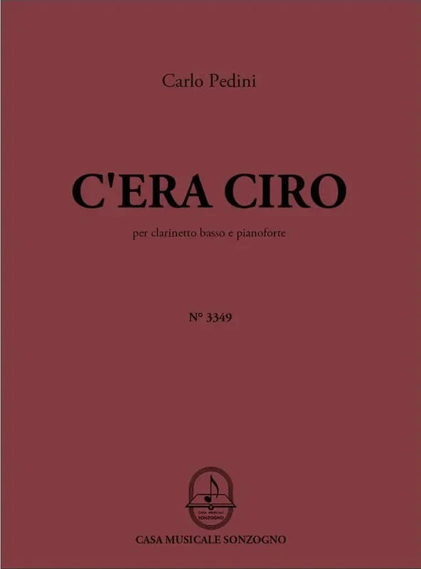 Carlo Pedini C‘era Ciro Kammerensemble