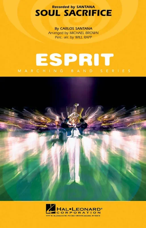 Carlos Santana Soul Sacrifice (Arr. Michael Brown) Marching Band
