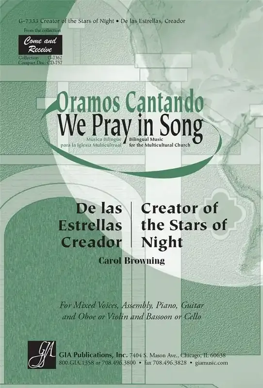Carol Browning Creator of the Stars of Night (Arr. Carol Browning) Gemischter Chor mit Ensemble