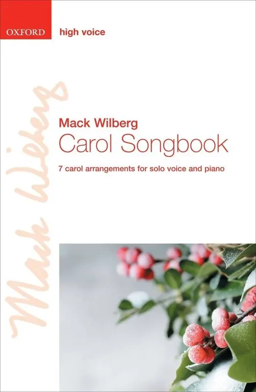 Carol Songbook – High Voice Gesang mit Klavier