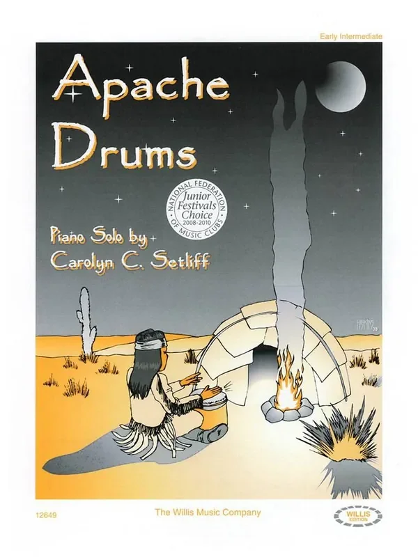 Carolyn C. Setliff Apache Drums Klavier Solo