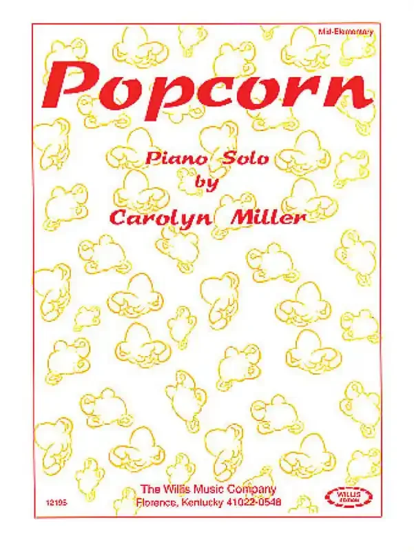 Carolyn Miller Popcorn Klavier Solo
