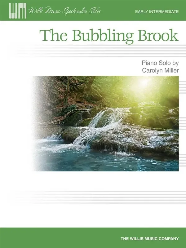 Carolyn Miller The Bubbling Brook Klavier Solo