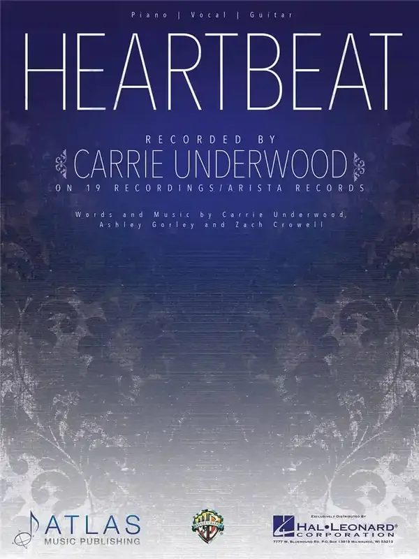 Carrie Underwood Heartbeat Klavier, Gesang, Gitarre (Songbooks)