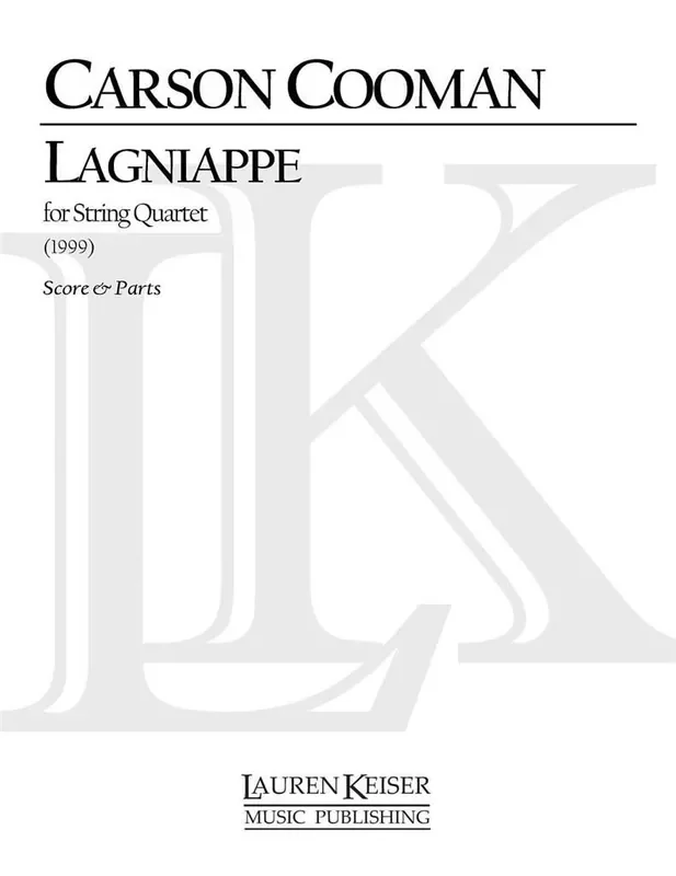 Carson Cooman Lagniappe Streichquartett
