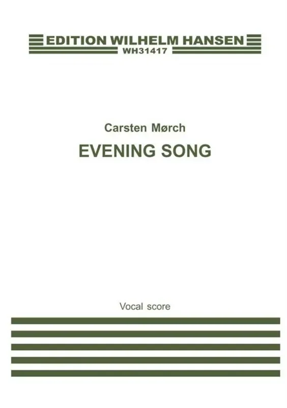 Carsten Johannes Morch Evening Song Gesang mit Klavier
