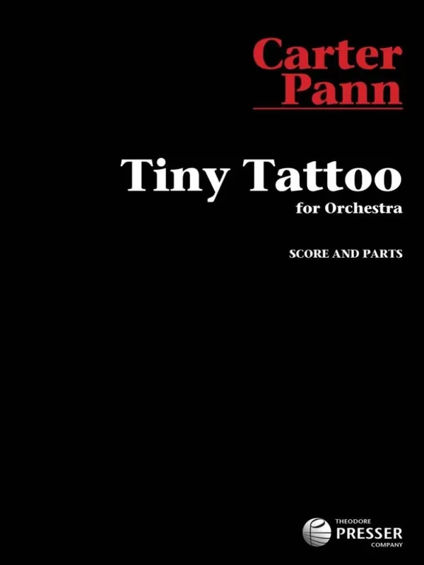 Carter Pann Tiny Tattoo Orchester