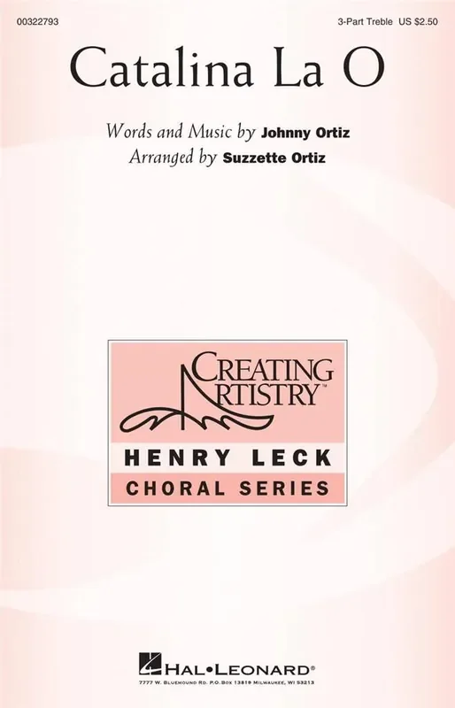 Catalina La O (Arr. Suzzette Ortiz) Frauenchor mit Begleitung