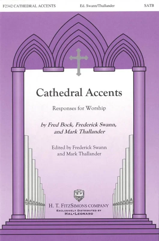 Cathedral Accents (Arr. Fred Bock) Gemischter Chor mit Begleitung