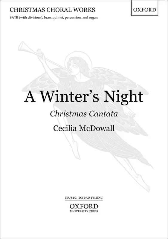 Cecilia McDowall A Winter‘s Night Gemischter Chor mit Begleitung