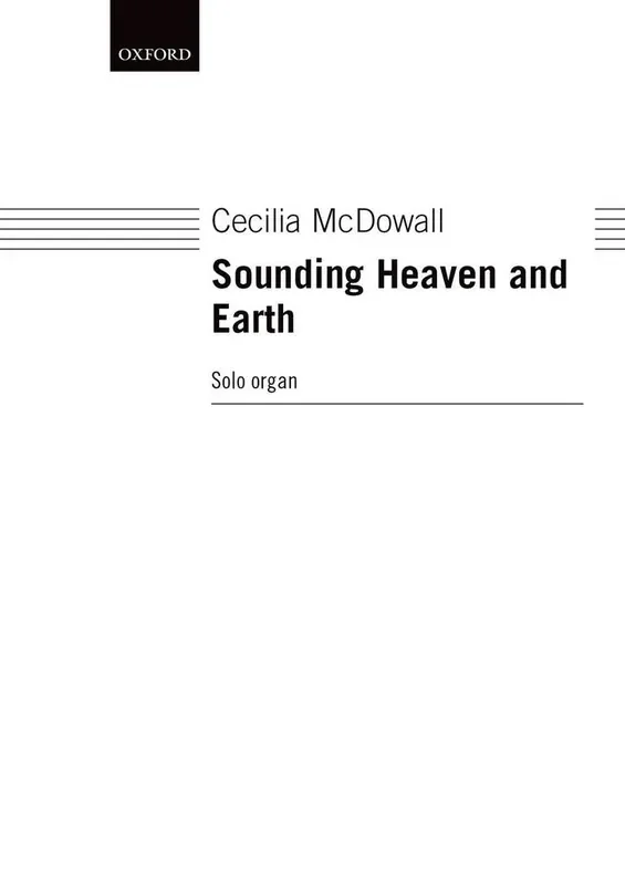 Cecilia McDowall Sounding Heaven And Earth Orgel
