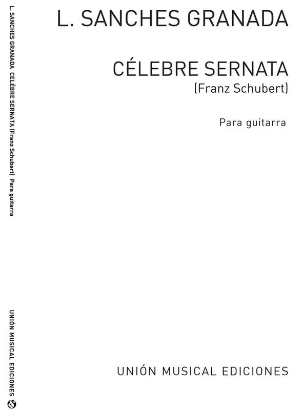 Celebre Serenata Gitarre Solo