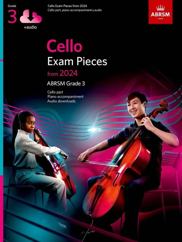 Cello Exam Pieces from 2024, ABRSM Grade 3