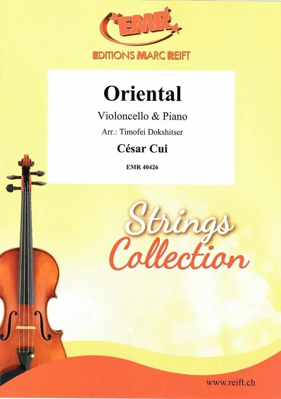 César Cui Oriental Cello mit Begleitung
