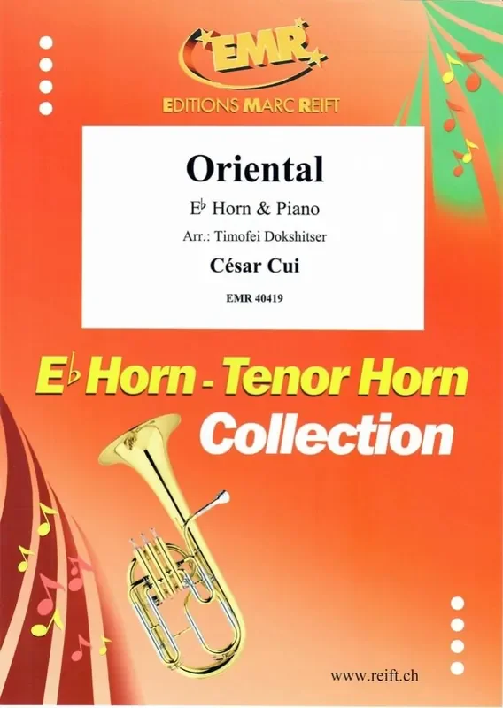 César Cui Oriental Horn in Es mit Begleitung