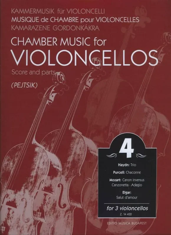 Chamber Music for/ Kammermusik für Violoncelli 4 Cello Ensemble