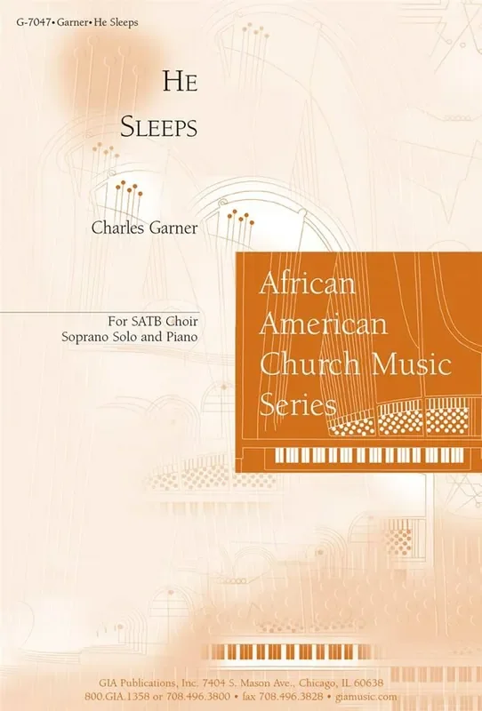 Charles Garner He Sleeps Gemischter Chor mit Begleitung