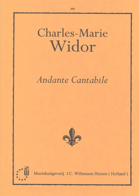 Charles-Marie Widor Andante Cantabile Orgel