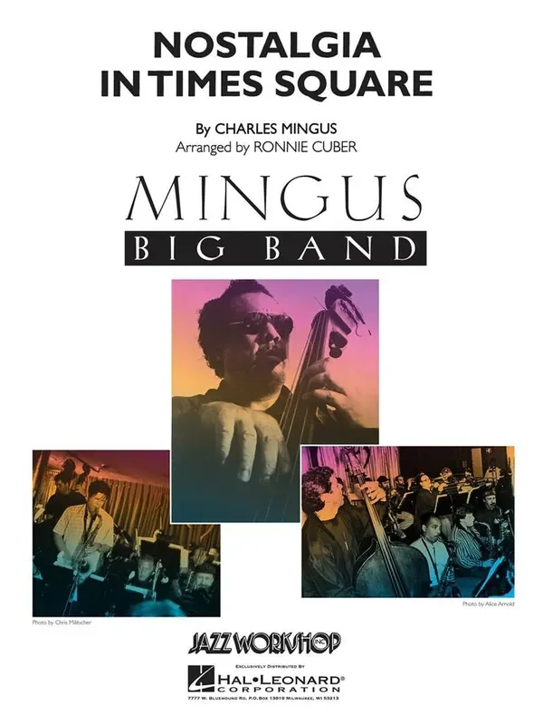 Charles Mingus Nostalgia In Times Square Full Score (Arr. Ronnie Cuber) Jazz Ensemble