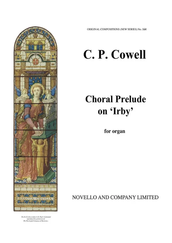 Charles Percival Cowell Chorale Prelude On Once In Royal David‘s City Orgel